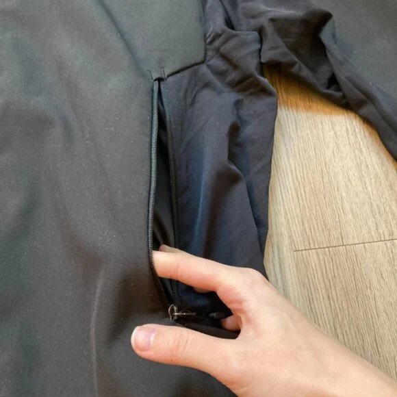 Patagonia Men's Black Wind Breaker Jacket with Twitch Logo Size M NWOT - Picture 5 of 10